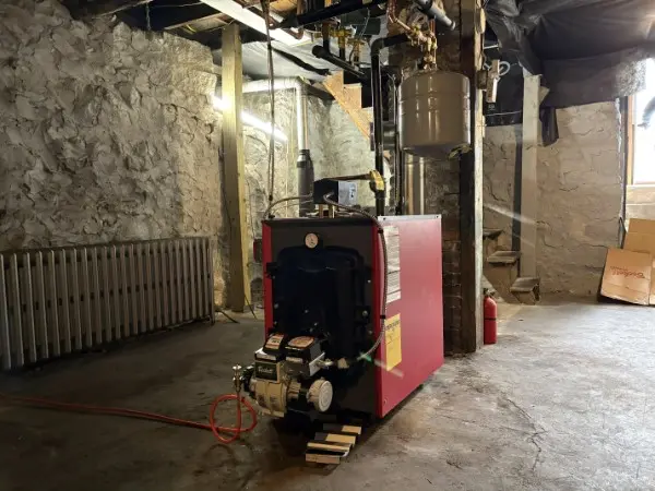 oil boiler installation
