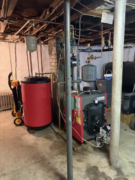 oiler burner boiler and water heater installation